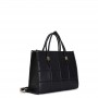 Cafe Noir TOTE BAG CON PANNELLO DI QUADRATI IN RILIEVO - C3WA0601
