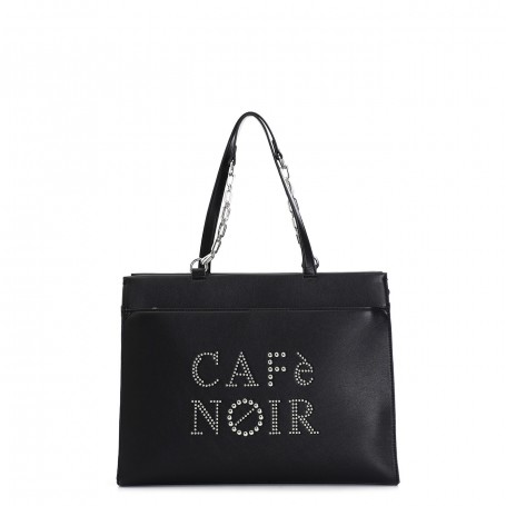 Cafe Noir SHOPPING CON TASCA E APPLICAZIONE LOGO CON RIVETTI - C3NA0601