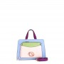 Cafe Noir TOTE MULTICOLOR CON ACCESSORIO OVALE SMALTATO - C3NG0622