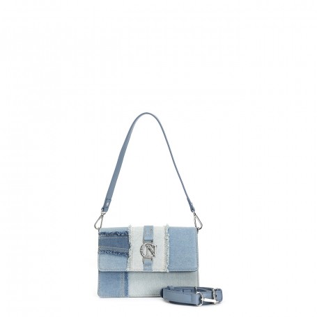 Cafe Noir PATTINA IN DENIM PATCHWORK SFRANGIATO - C3NH0624