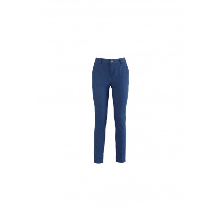 Cafe Noir CHINO SLIM EFFETTO DENIM - GJP903