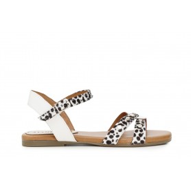 Cafe Noir SANDALO IN PELLE CON DETTAGLI CAVALLINO - C1GG1020