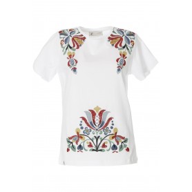 Cafe Noir T SHIRT STAMPA PIAZZATA - C7JT0035