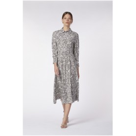 Cafe Noir ABITO STAMPATO TIPO CHEMISIER - C7JA0125