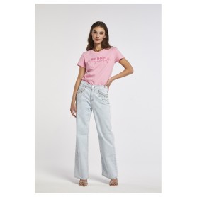 Cafe Noir PANTALONE WIDE LEG CON STRAS - C7JJ0102