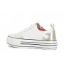 Cafe Noir SNEAKERS MID IN TESSUTO CON PATCH STRASS - C1DM9128