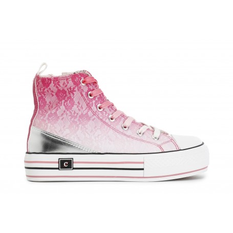 Cafe Noir SNEAKERS MID PIZZO DEGRADÃ¨ CON LACCI SFUMATI - C1DM9135