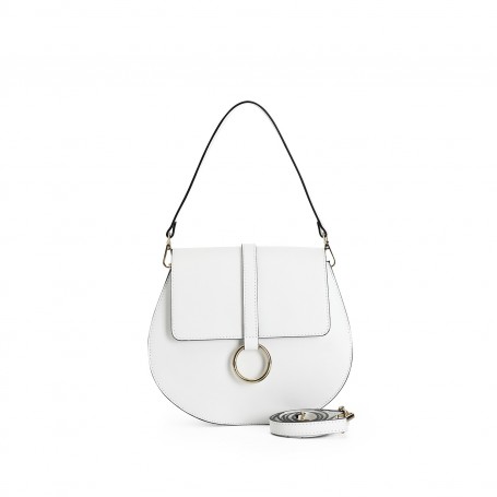 Cafe Noir BORSA A SPALLA CON PATTINA IN PELLE LISCIA - C3XH0001