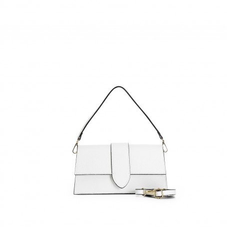 Cafe Noir MINIBAG RIGIDA IN PELLE MARTELLATA CON PATTINA - C3XH0005