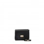 Cafe Noir POCHETTE IN PELLE MARTELLATA CON CHIUSURA METALLO E BAMBOO - C3XH0009