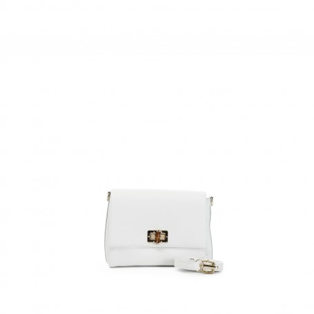 Cafe Noir POCHETTE IN PELLE MARTELLATA CON CHIUSURA METALLO E BAMBOO - C3XH0009