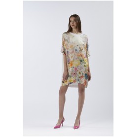 Cafe Noir ABITO BIMATERIALE CON DAVANTI STAMPATO - C7JA0161