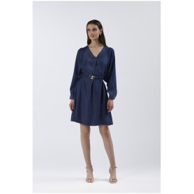 Cafe Noir ABITO IN TENCEL DENIM - C7JA0162