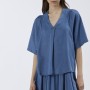 Cafe Noir BLUSA IN TENCEL - C7JC0117