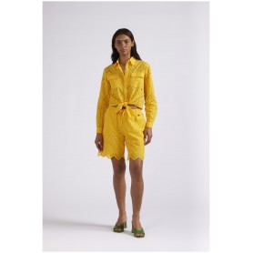 Cafe Noir CAMICIA ANNODATA IN SANGALLO - C7JC0122