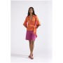 Cafe Noir CAMICIA INCROCIATA IN SATIN - C7JC0124