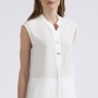 Cafe Noir BLUSA SMANICATA IN MAROCAIN DI VISCOSA - C7JC0132