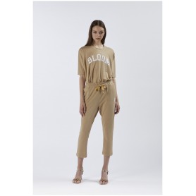 Cafe Noir PANTALONE JOGGHER TESSUTO  LUREX - C7JF0077