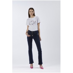 Cafe Noir PANTALONE FLARE CON BOTTONIERA - C7JJ0148