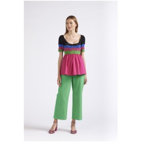 Cafe Noir MAGLIA BIMATERIALE - C7JM0193