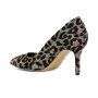 Cafe Noir DECOLLETE IN TESSUTO GLITTER LEOPARDO - C1XF9010