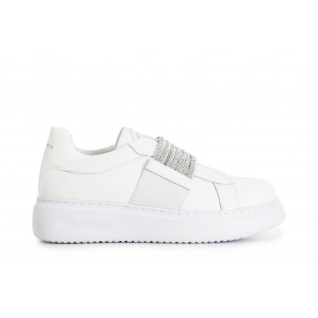 Cafe Noir SNEAKERS CON FASCIA STRASS - C1DE1015
