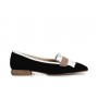 Cafe Noir MOCASSINO IN PELLE SCAMOSCIATA CON FRANGIA - C1ED5003