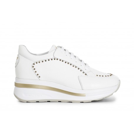 Cafe Noir SNEAKERS IN PELLE CON BORCHIE - C1DN1027