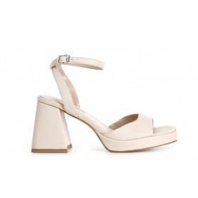 Cafe Noir SANDALO IN PELLE CON ALLACCIATURA ALLA CAVIGLIA - C1XV4300