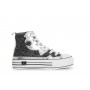 Cafe Noir SNEAKERS MID IN GLITTER E STRASS - C1DM9126