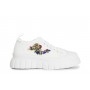 Cafe Noir SNEAKER ALLACCIATA CON FRANGE AI BORDI E PATCH STRASS - C1DG9002