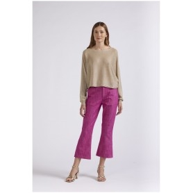 Cafe Noir MAGLIA SCOLLO A BARCA E MANICHE PIPISTRELLO FILATO CON LUREX - C7JM0200