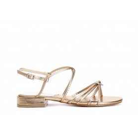 Cafe Noir SANDALO LACCINI DOPPIO INCROCIO EFFETTOLAMINATO CON ACCESSORIO - C1GE9010