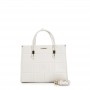 Cafe Noir TOTE BAG CON PANNELLO DI QUADRATI IN RILIEVO - C3WA0601