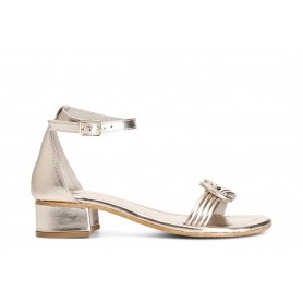 Cafe Noir SANDALO IN PELLE METALLIZZATA - C1XB1012