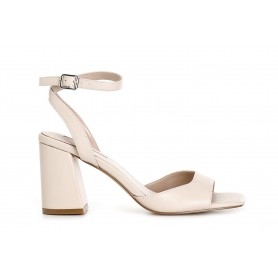 Cafe Noir SANDALO IN PELLE CON ALLACCIATURA ALLA CAVIGLIA - C1XV4100