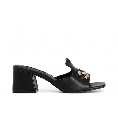 Cafe Noir CIABATTA IN PELLE CON ACCESSORIO - C1XV4302