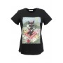Cafe Noir TSHIRT CAT NOIR SUL PRATO - C7JT0177