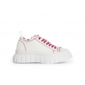 Cafe Noir SNEAKER ALLACCIATA CON CUCITURE A CONTRASTO - C1DG9004