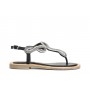 Cafe Noir SANDALO INFRADITO IN NAPPA CON ACCESSORIO STRASS - C1GC4011