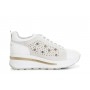 Cafe Noir SNEAKERS IN PELLE SCAMOSCIATA E STRASS - C1DN1028