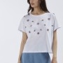 Cafe Noir TSHIRT CON APPLICAZIONE DI STRAS SUL DAVANTI - C7JT0167