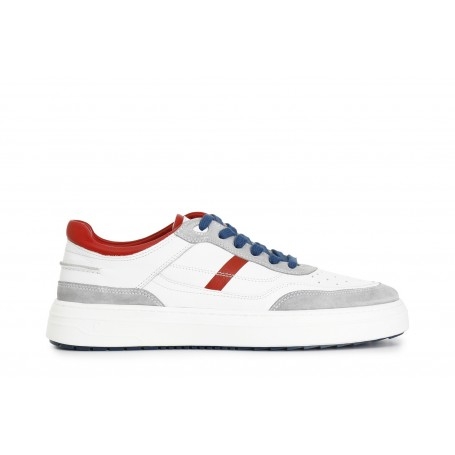 Cafe Noir SNEAKERS UOMO IN PELLE E PELLE SCAMOSCIATA SUOLA A CASSETTA - C1PV1102