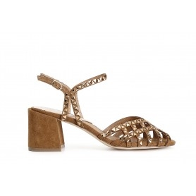 Cafe Noir SANDALO GABBIA CON STRASS TRIANGOLO - C1LN9001