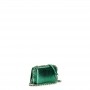 Cafe Noir MINIBAG CON PATTINA CON MATERIALE EFFETTO METALLIZZATO E TRACOLLA CATENA - C3BG0617
