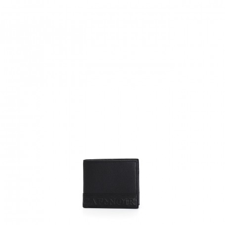 Cafe Noir PORTAFOGLIO IN PELLE UOMO CON LOGO A RILIEVO - C4AS0601