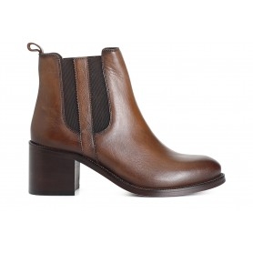 Cafe Noir TRONCHETTO IN PELLE CON ELASTICI - C1XR1035