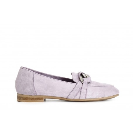 Cafe Noir MOCASSINO IN PELLE SCAMOSCIATA CON MORSETTO CATENA - C1EG6111