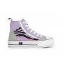 Cafe Noir SNEAKERS MID PATCHWORK ZEBRA - C1DM9133