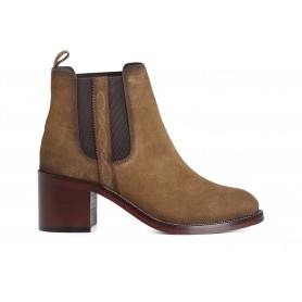 Cafe Noir TRONCHETTO IN PELLE SCAMOSCIATA CON ELASTICI - C1XR6035